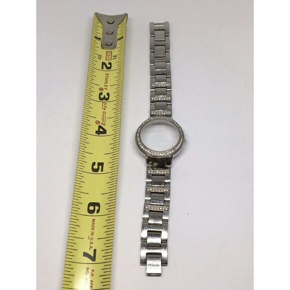 Authentic Fossil Watch Band Bracelet Links Case Use For Parts Used 15mm V804 - Picture 1 of 9